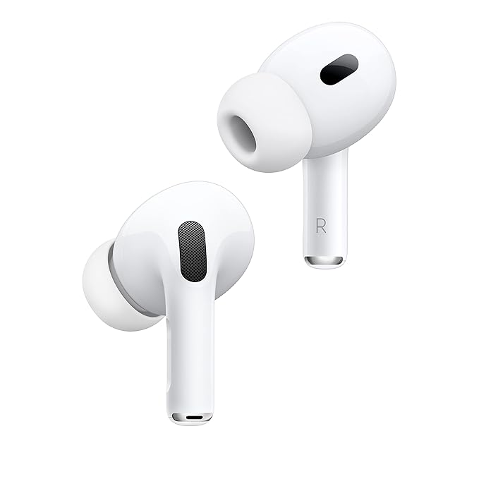 apple airpods pro (2nd generation) with magsafe case (usb‑c) (white) apple airpods pro (2nd generation) with magsafe case (usb‑c) (white)